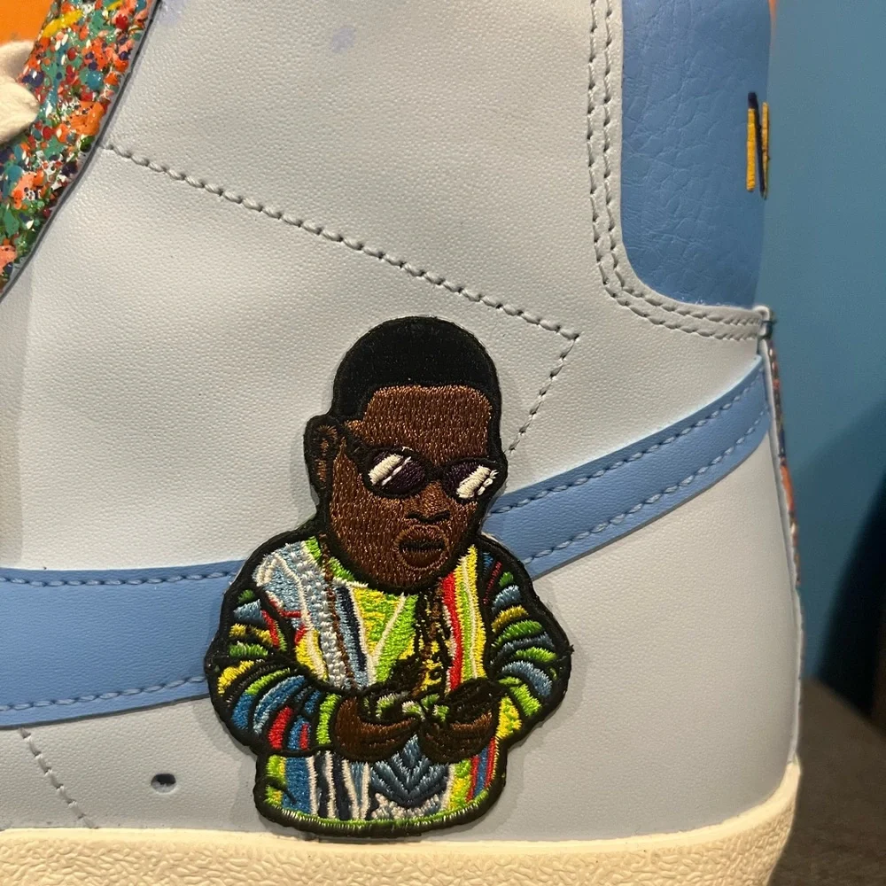 Notorious BIG Custom Nike Blazer Mid 1977 Throwback - Picture 15 of 16